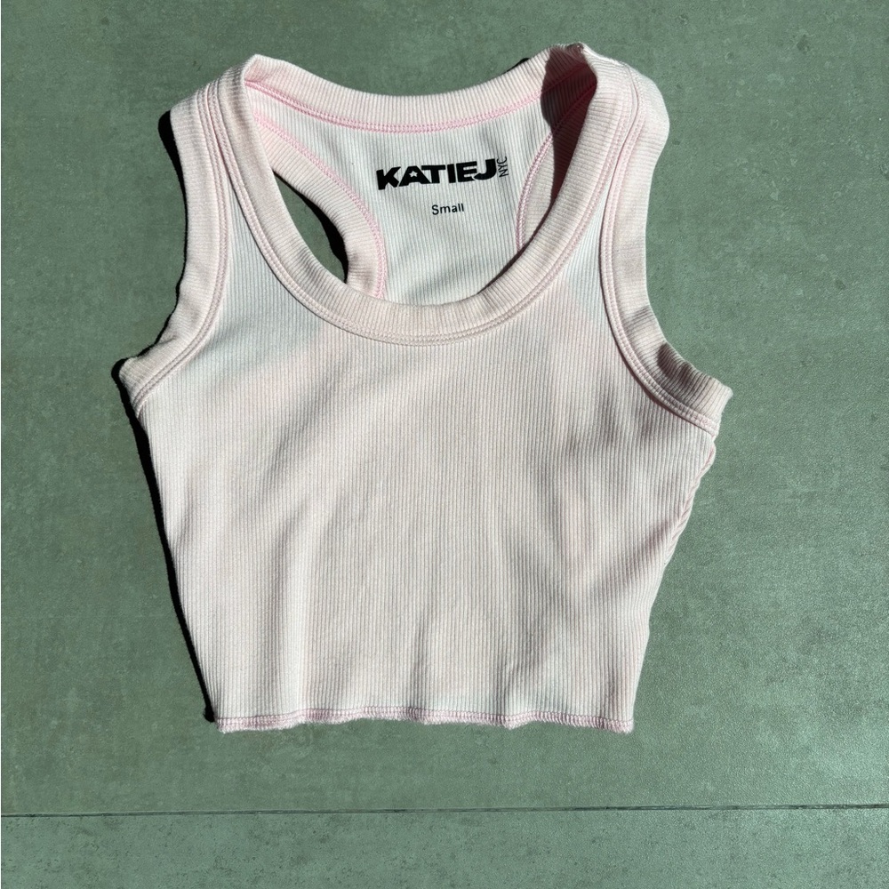Katie J NYC Pink Livi Tank